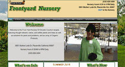 Desktop Screenshot of frontyardnursery.com